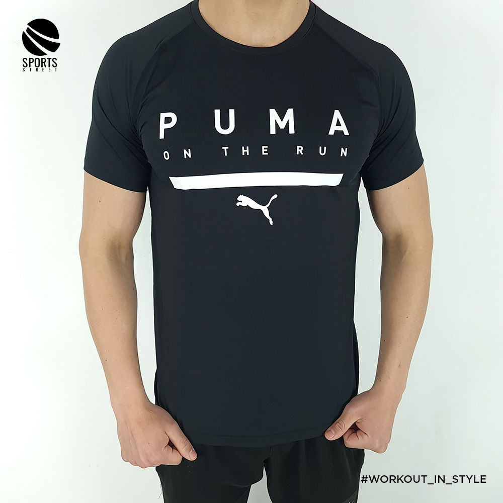 Puma AN 23300 Black Training Shirt